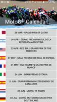 Moto Grand Prix Calendar '17 पोस्टर