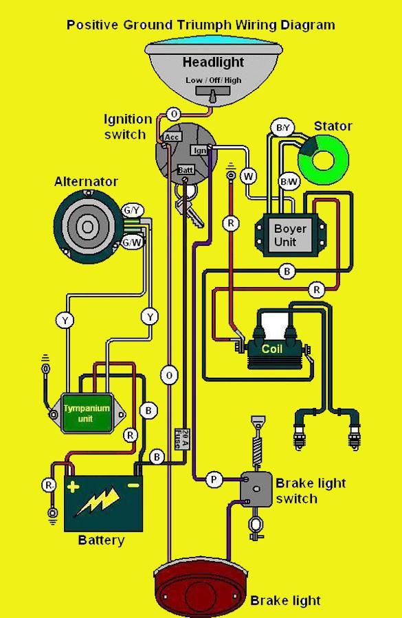 Motorcycle Wiring Diagram Without Battery - 12