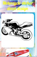 motorcycle decal stickers poster