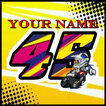 motorcycle design number racing