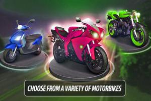 carreras de motos 3D captura de pantalla 2
