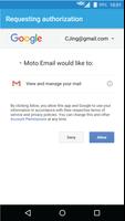 Moto Email تصوير الشاشة 1