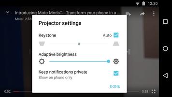 Moto Mods Projector স্ক্রিনশট 3