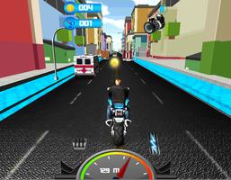 Motorbike Rash 3D: Race-Drive capture d'écran 3