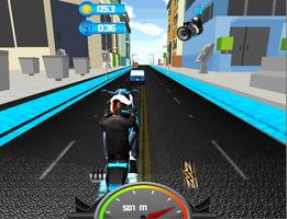 Motorbike Rash 3D: Race-Drive Affiche