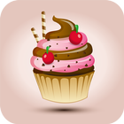 Idée repas - recettes de gâteaux cupcake ícone