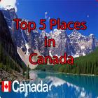 Top 5 Places in Canada icône