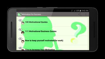 Motivation For Success capture d'écran 2