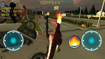 Dino Traffic Attack:Simulation โปสเตอร์