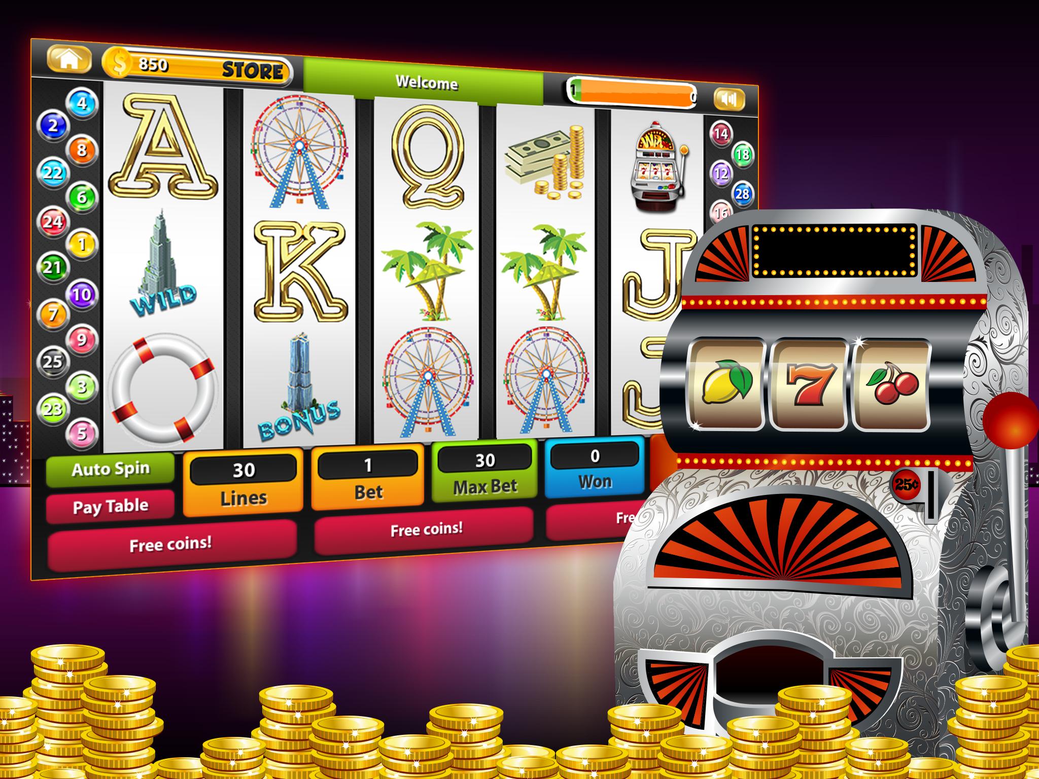 Retro Slot Machine Casino untuk Android - Muat Turun APK