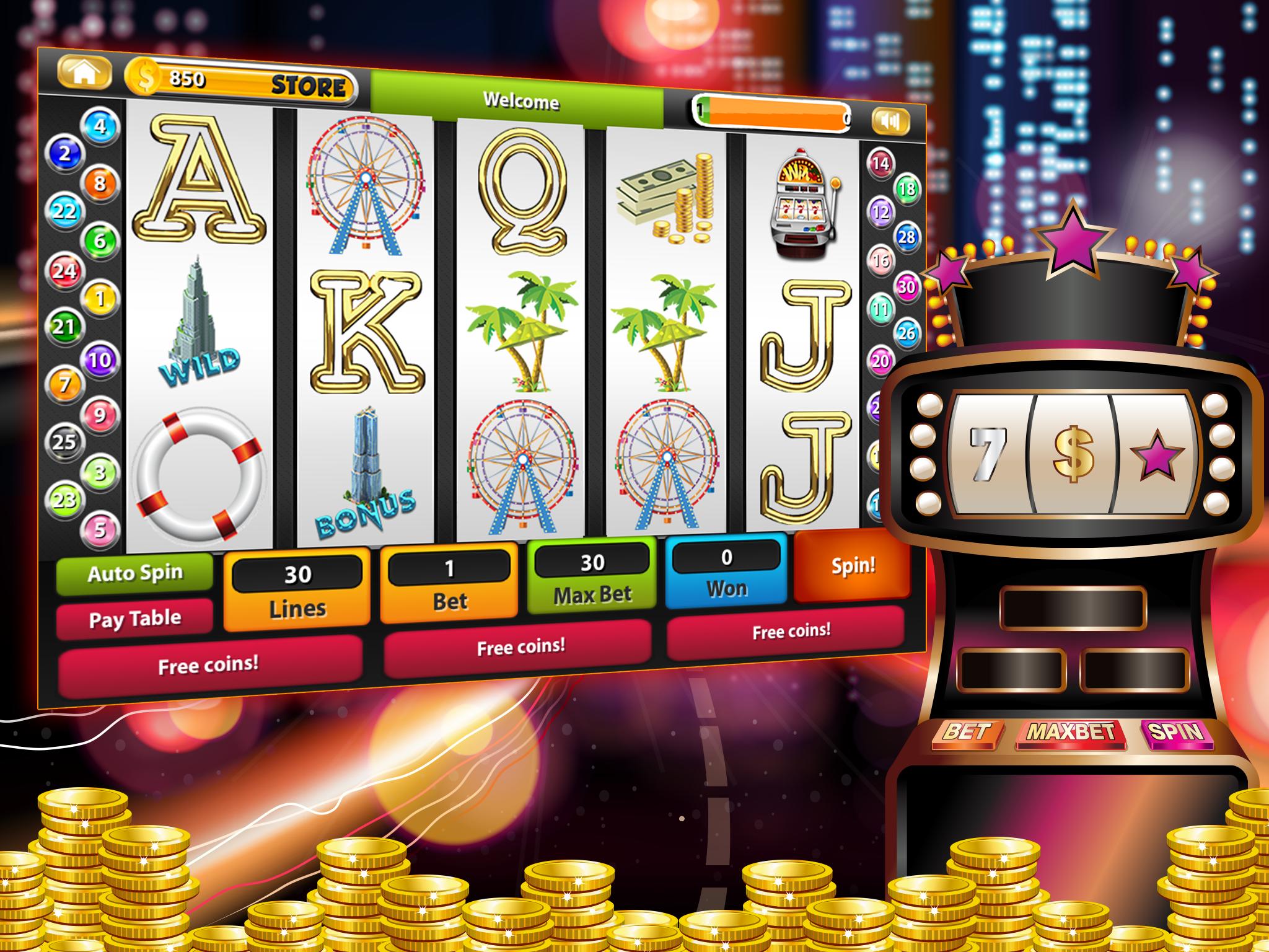 Android 向 け の Retro Slot Machine Casino APK を ダ ウ ン ロ-ド し ま し ょ う