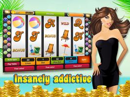 Summer HOT Slot Machine Casino स्क्रीनशॉट 2