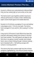 BIG Houston Baseball News скриншот 2