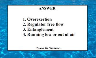 Scuba Diving Study Exam Test Screenshot 3
