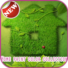Home paint color collection icône