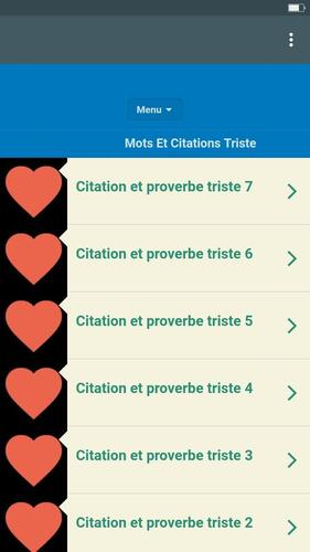 Mots Et Citations Triste For Android Apk Download