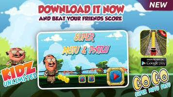 Motu Patl Running Game Dash plakat