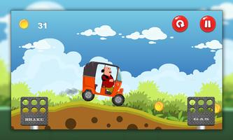 Motu Rickshaw Patlu hill racer capture d'écran 2