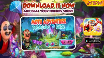 Motu Adventure Diamonds Game Dash Affiche