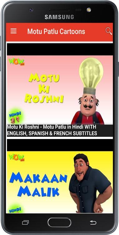 下载Cartoon videos Motu & Patlu的安卓版本