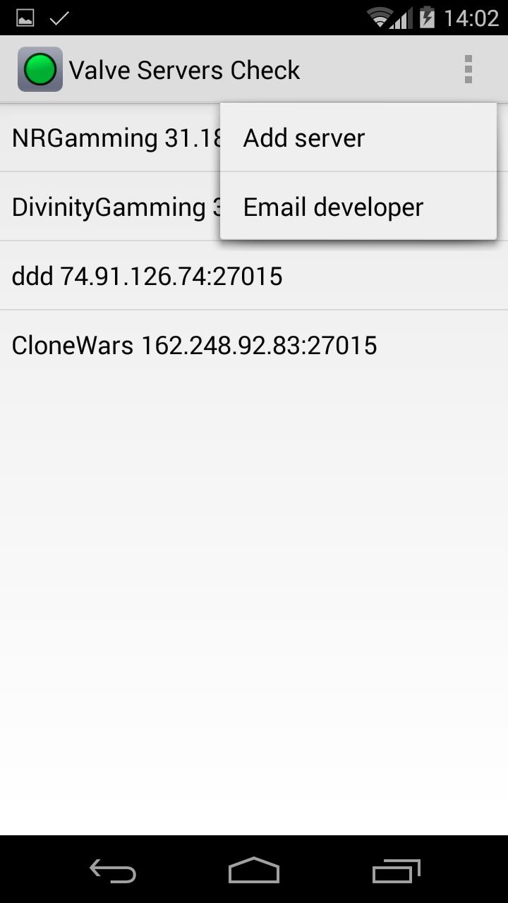 Gmod/CS/TF2 servers status for Android - APK Download - 