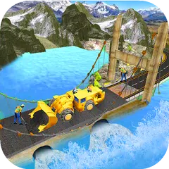 Mountain River Bridge Construc APK download