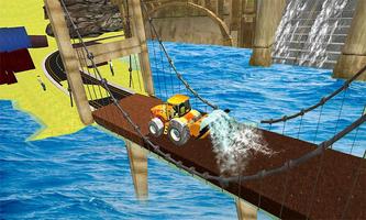 Mountain River Bridge Construction Road Builder スクリーンショット 3