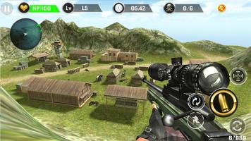 Mountain Sniper Strzelanie screenshot 2