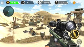 Mountain Sniper Strzelanie screenshot 3