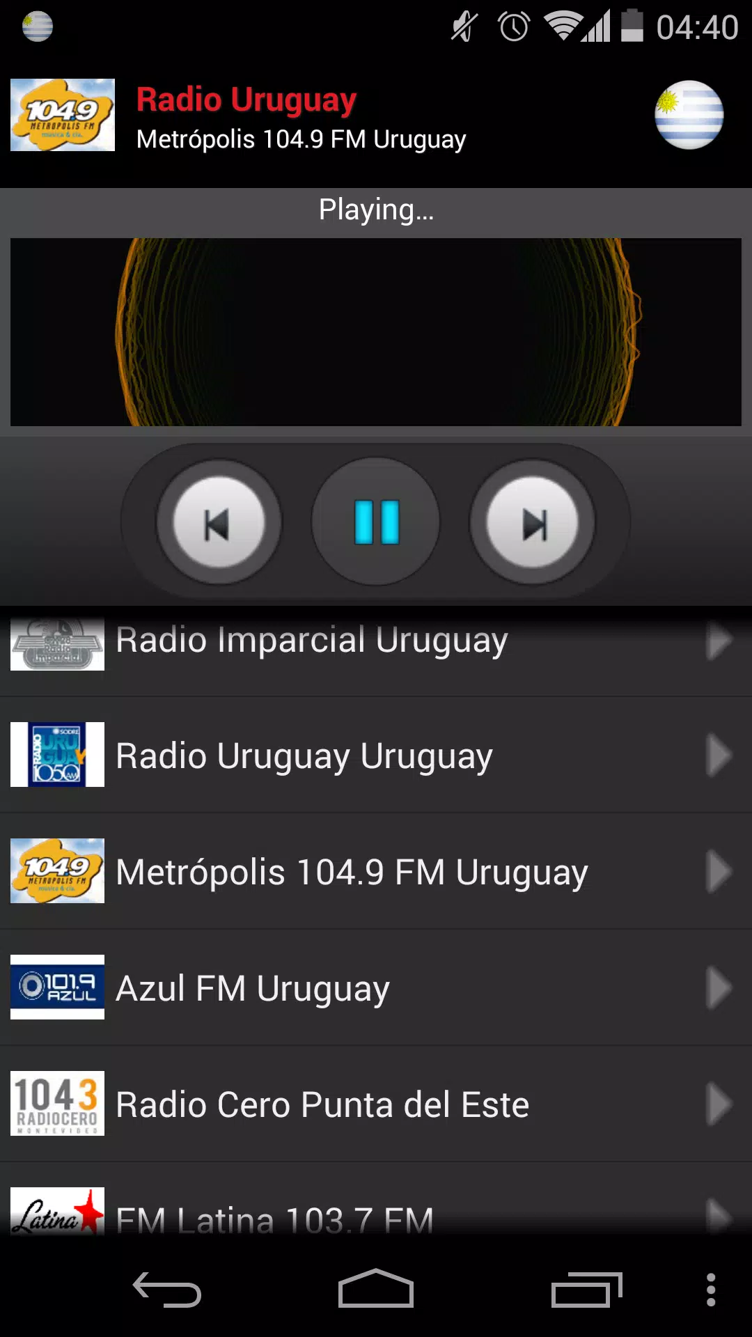 Descarga de APK de RADIO URUGUAY para Android