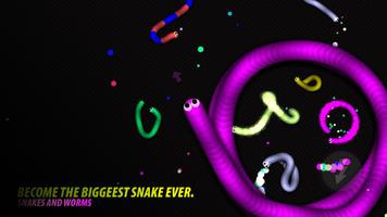snakes & worms battle plakat