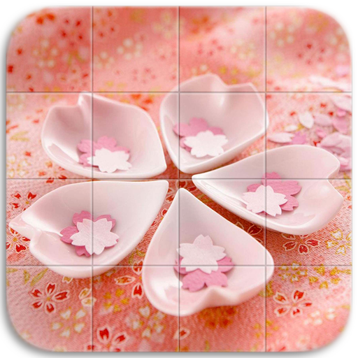 Pink Shots Tile Puzzle