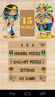 Ancient Egypt 15 Puzzle Affiche