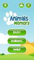 Animals Memory Game Affiche