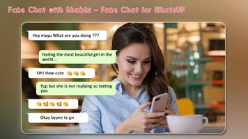 Fake Chat with Bhabhi – Fake Chat for WhatsUP постер