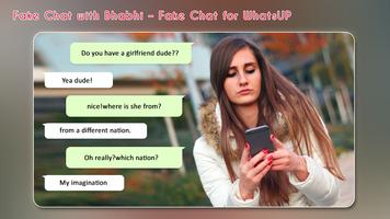 Fake Chat with Bhabhi – Fake Chat for WhatsUP Ekran Görüntüsü 2