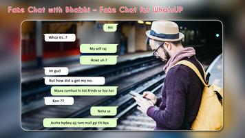 Fake Chat with Bhabhi – Fake Chat for WhatsUP Ekran Görüntüsü 3