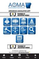 AOMA Arkansas Legislative App Affiche