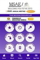 The MSAE 2015 App poster