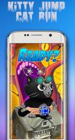 Poster Gattino salta Cat Run