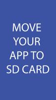 Bewegen App auf SD-Karte Plakat