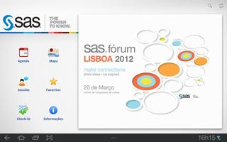 SAS Forum Portugal 2012 постер