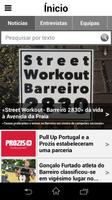 Street Workout Portugal plakat