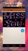 Miss You Gif ภาพหน้าจอ 1