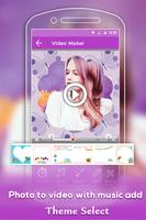 Video maker photo with song capture d'écran 2