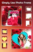 برنامه‌نما Rose Photo Frame عکس از صفحه