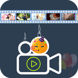 Birthday Video Maker with Name icône