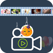 Birthday Video Maker with Name icon