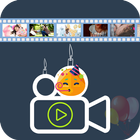 Birthday Video Maker with Name आइकन