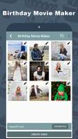 Birthday Video Maker with Name Affiche